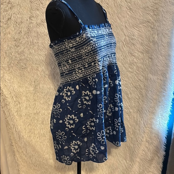 GAP Blue and White Tank Top/Mini Dress Size Small - Picture 4 of 5